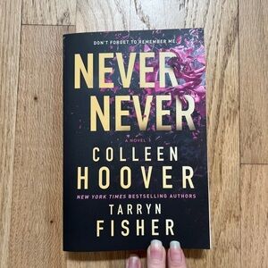 Colleen Hoover Never Never Novel Book‎